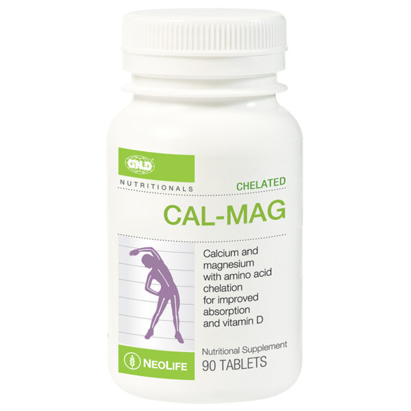 Neolife Chelated Cal Mag With 500 Iu Vitamin D3 90 Tablets Single