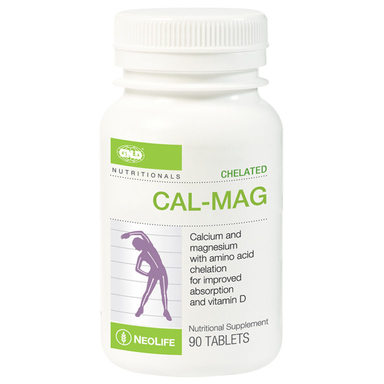 Neolife Chelated CalMag with 500 IU Vitamin D3 90 Tablets (Single) Gnldandneolifeproducts